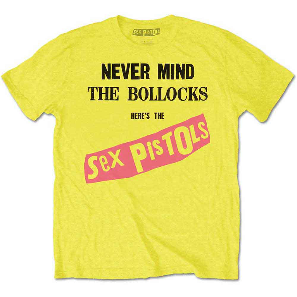 The Sex Pistols - NMTB Original Album | T-Shirt Yellow