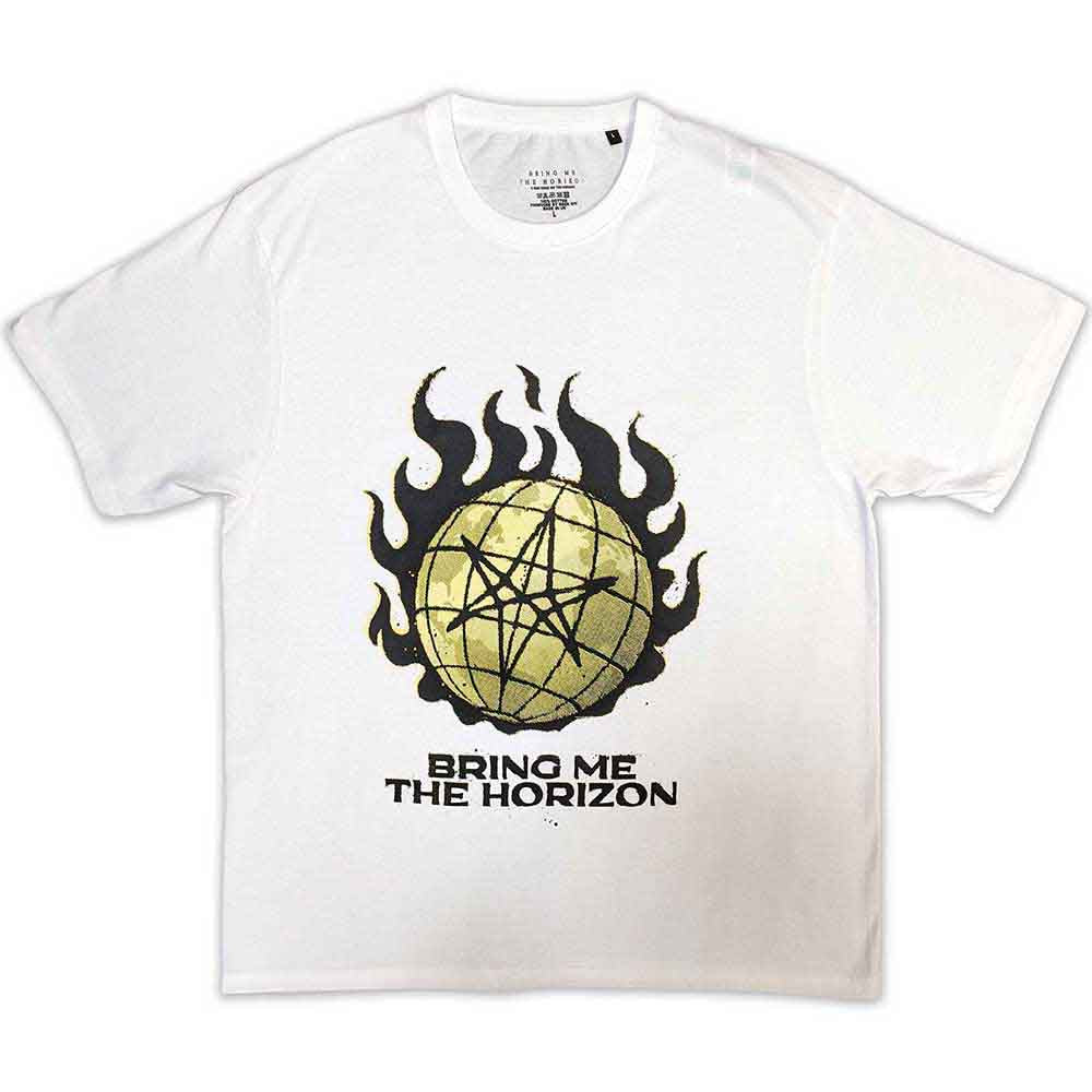 Bring Me The Horizon - Globe Yellow | T-Shirt Yellow