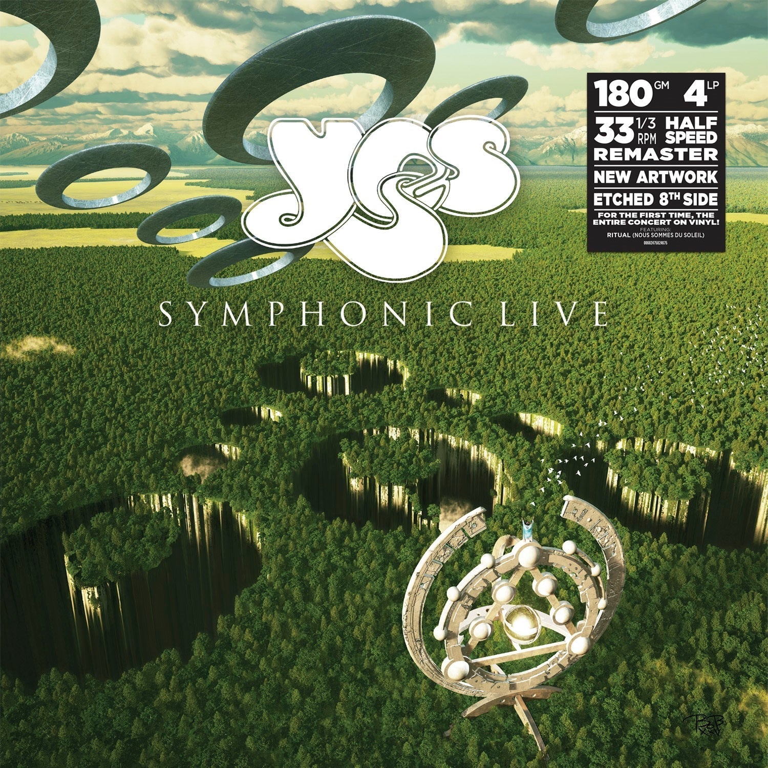 Yes | Symphonic Live [Limited Edition 180G 4LP] [Half-Speed] | Vinyl