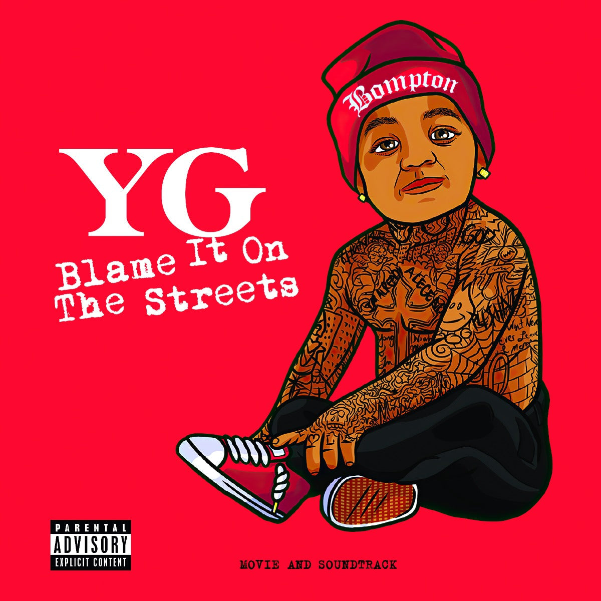 Y.G. - Blame It On The Streets [Explicit Content] (Limited Edition, Translucent Red Colored Vinyl) | Vinyl