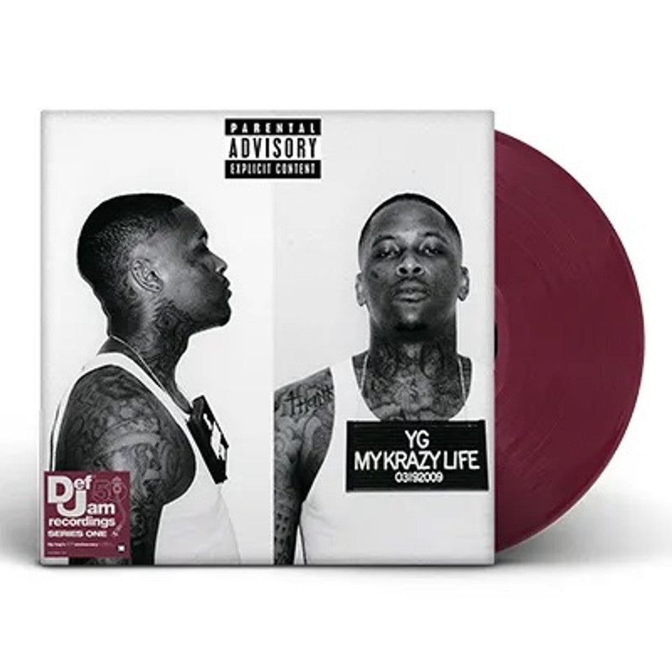 Y.G. - My Krazy Life [Explicit Content] (Indie Exclusive, Limited Edition, Colored Vinyl, Burgundy) (2 Lp's) | Vinyl