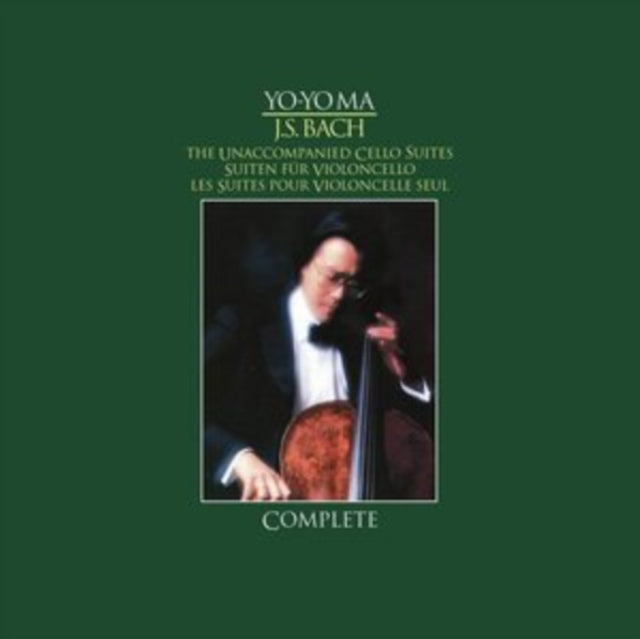Yo-Yo Ma - Bach: Unaccompanied Cello Suites (Complete) (180 Gram Vinyl) [Import] (3 Lp's) | Vinyl