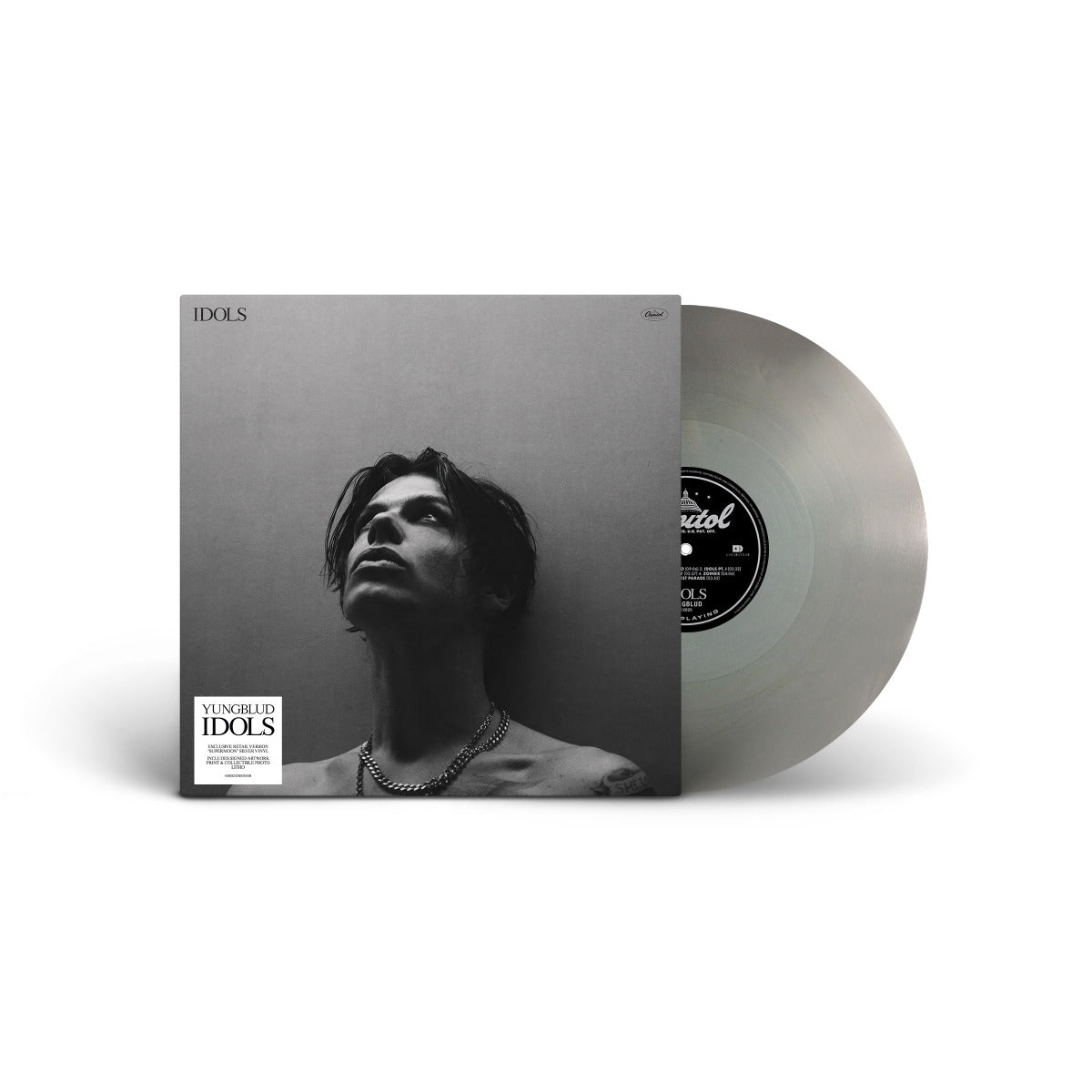Yungblud - Idols (Supermoon Silver Lp) [Signed Insert] (Indie Exclusive) | Vinyl