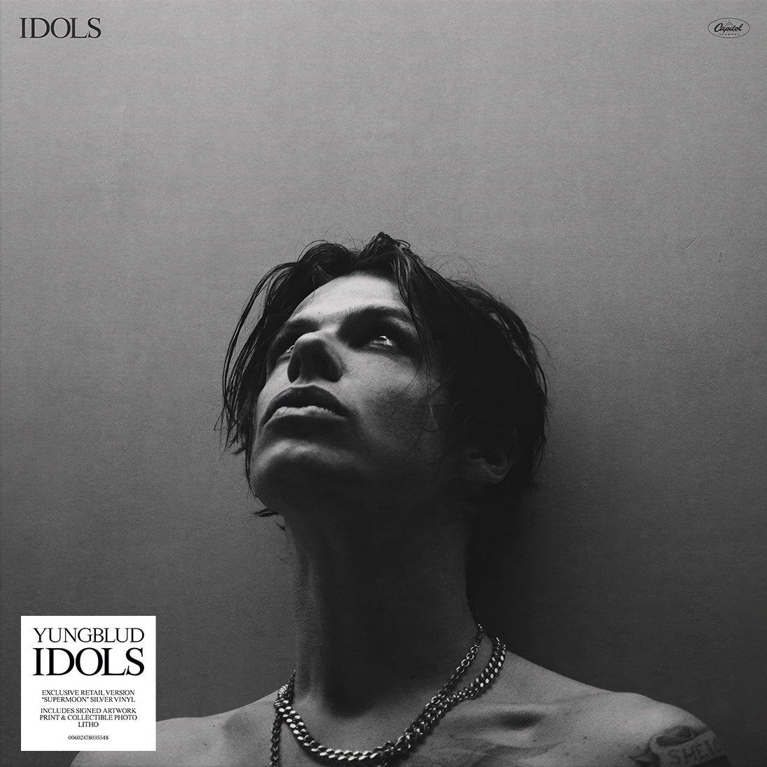 Yungblud - Idols (Supermoon Silver Lp) [Signed Insert] (Indie Exclusive) | Vinyl
