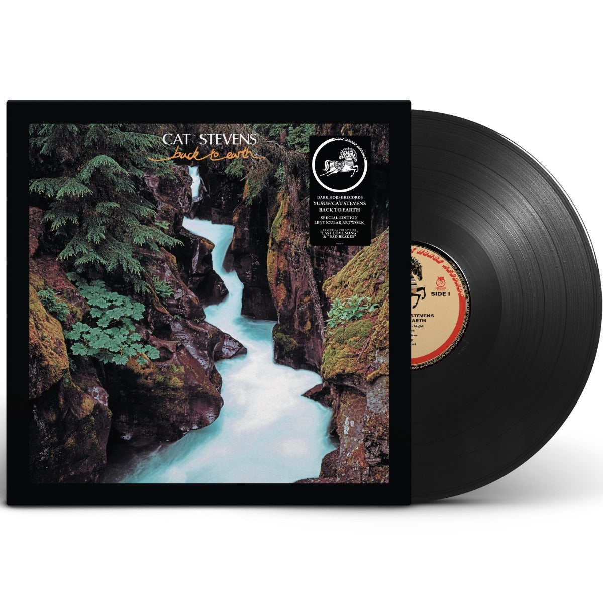 Yusuf/ Cat Stevens | Back To Earth (Indie Exclusive, Limited Edition, 180 Gram Vinyl, Lenticular Cover) | Vinyl