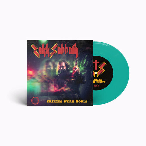 Zakk Sabbath | Fairies Wear Boots (Colored Vinyl, Green) (7" Single) | Vinyl - 0