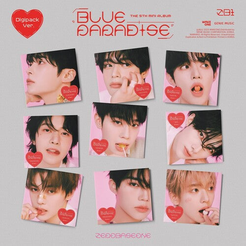 Zerobaseone - Blue Paradise (Booklet, Sticker, Photo / Photo Card, Poster, Digipack Packaging) | CD