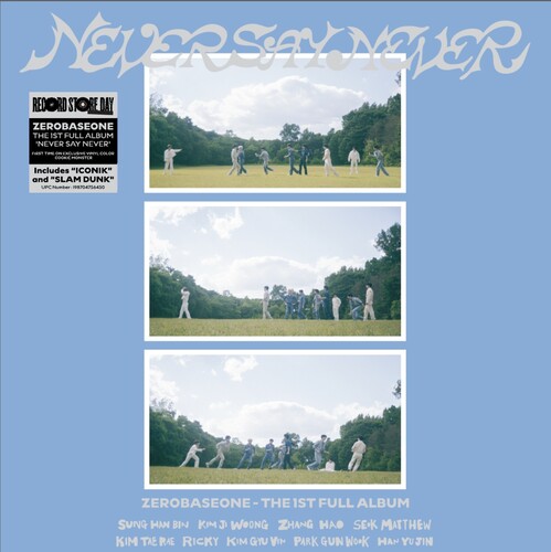 Zerobaseone - Never Say Never (Blue Vinyl) [Rsd 4.18.26] | Vinyl