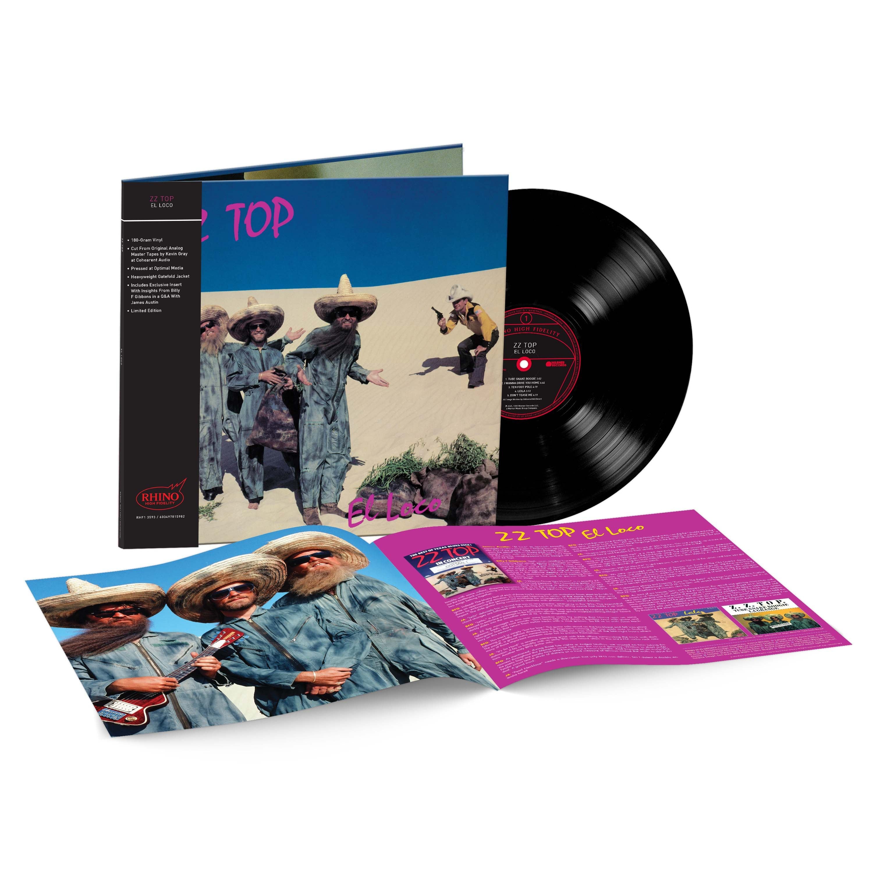 ZZ Top - El Loco (Rhino Hi-Fi)(RKTBR25) | Vinyl