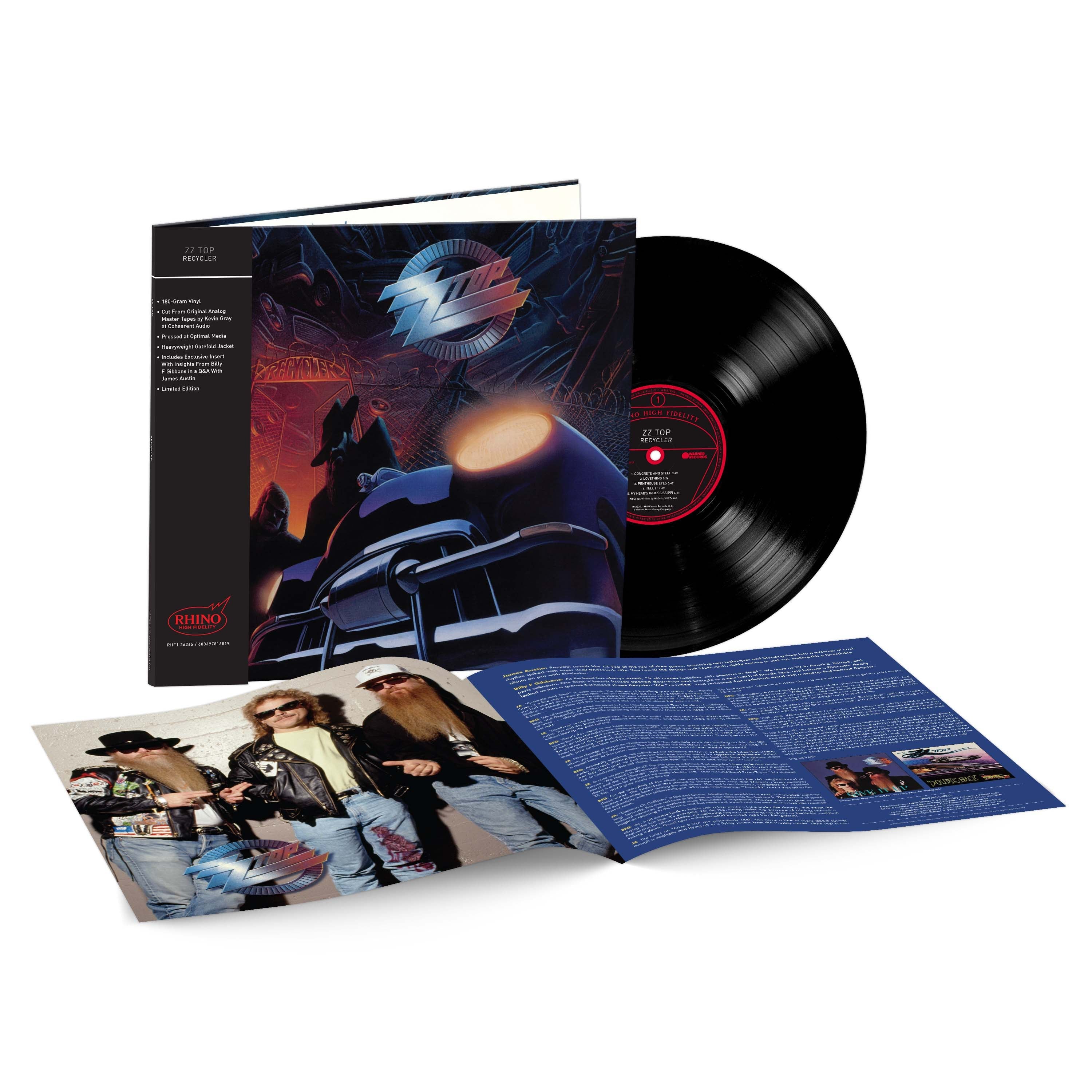 ZZ Top - Recycler(Rhino Hi-Fi)(RKTBR25) | Vinyl