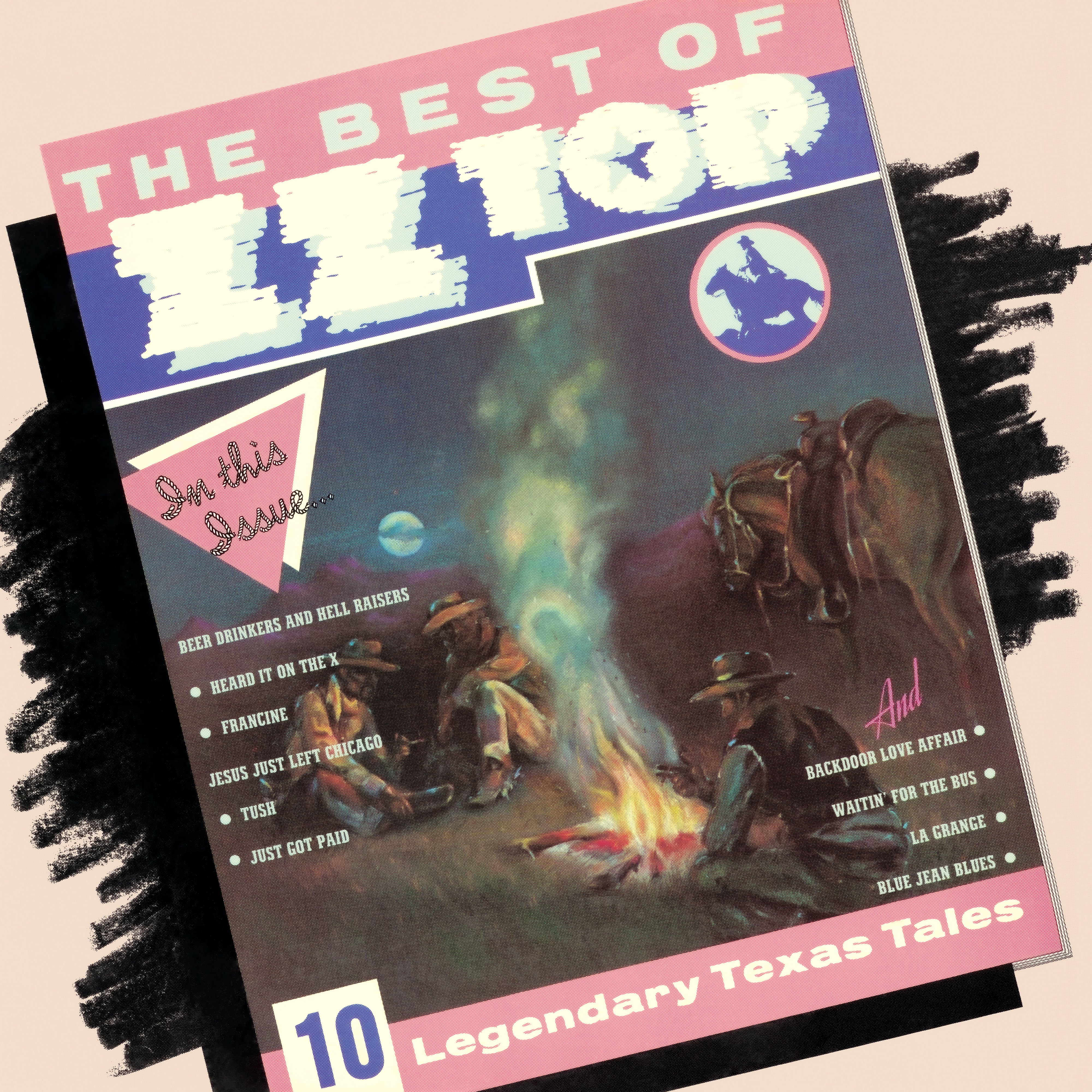 ZZ Top | The Best of ZZ Top (ROCKTOBER) (Translucent Blue Vinyl) | Vinyl