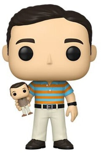 40 Year Old Virgin | Funko Pop! Movies: 40 Year Old Virgin - Andy Holding Oscar (Styles May Vary) |