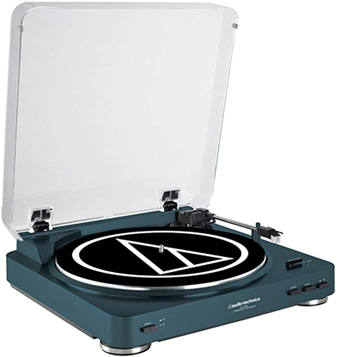 Audio-Technica | AT-LP60 Fully Automatic Stereo Turntable System (Navy)