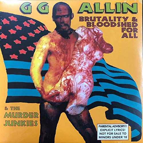 Allin, Gg & The Murder Junkies | Brutality And Bloodshed For All (Color Vinyl) | Vinyl