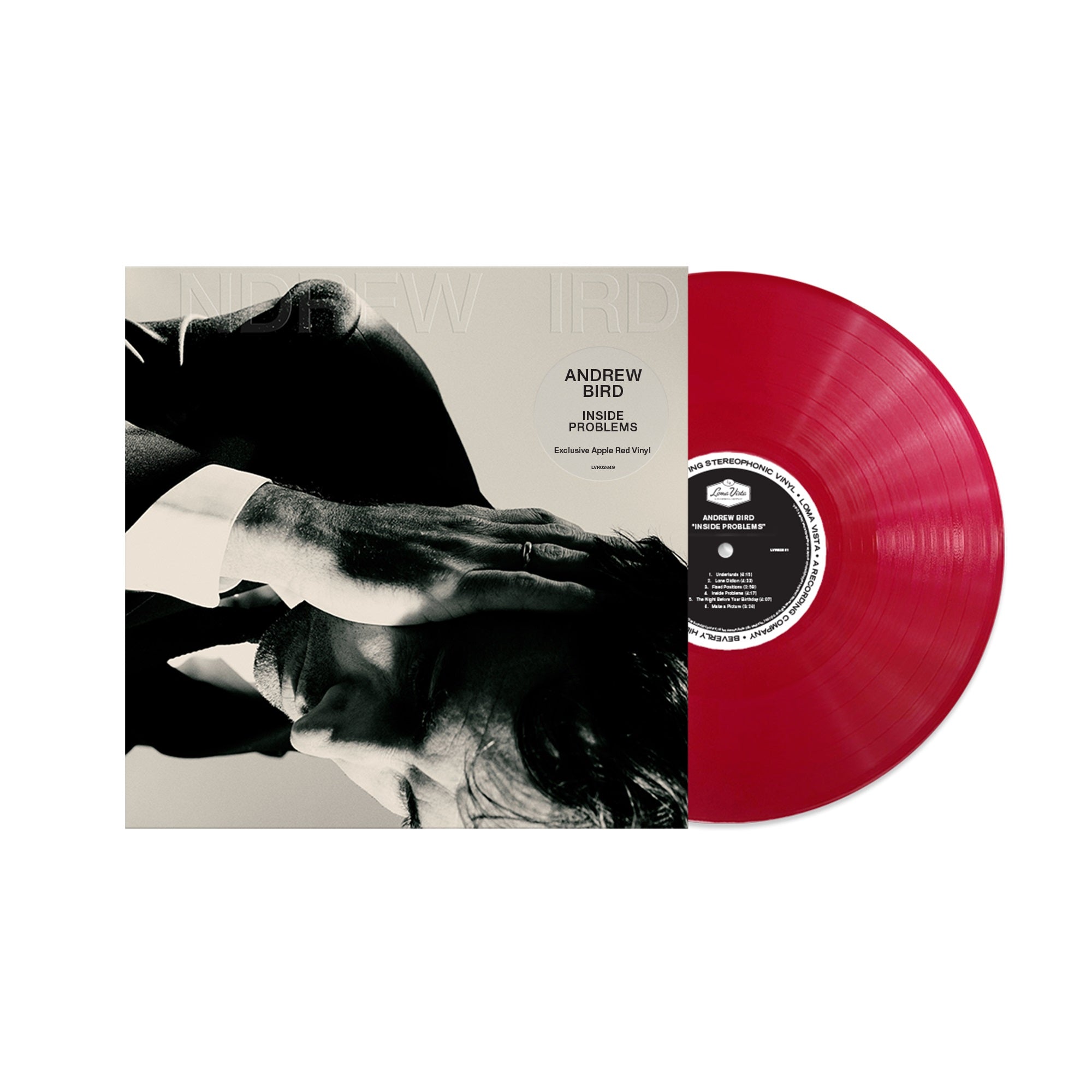Andrew Bird | Inside Problems (Indie Exclusive, Colored Vinyl, Apple Red) | Vinyl