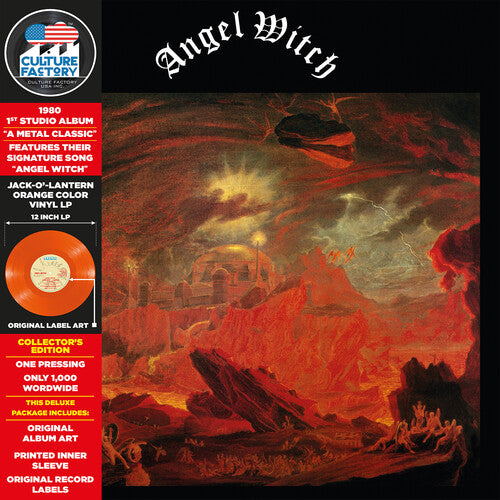 Angel Witch | Angel Witch (Jack-o'-Lantern Orange Colored Vinyl) | Vinyl