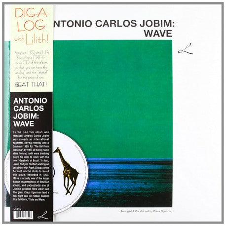 Antonio Carlos Jobim | Wave (180 Gram Vinyl) (Bonus Cd) [Import] | Vinyl