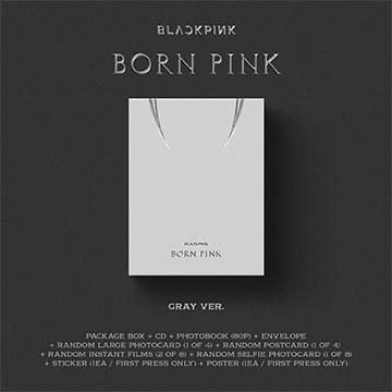 BLACKPINK | BORN PINK [Standard CD Boxset – Version C / GRAY] | CD