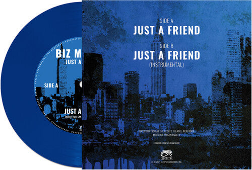 Biz Markie | Just A Friend (Colored Vinyl, Blue, Remixed, Remastered) (7" Single) | Vinyl - 0