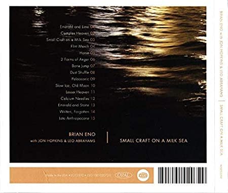 Brian Eno | Small Craft On A Milk Sea (Digital Download Card) (2 Lp's) | Vinyl - 0