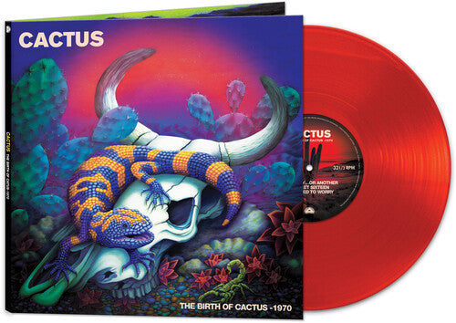 Cactus | The Birth Of Cactus - 1970 (Colored Vinyl, Red) | Vinyl