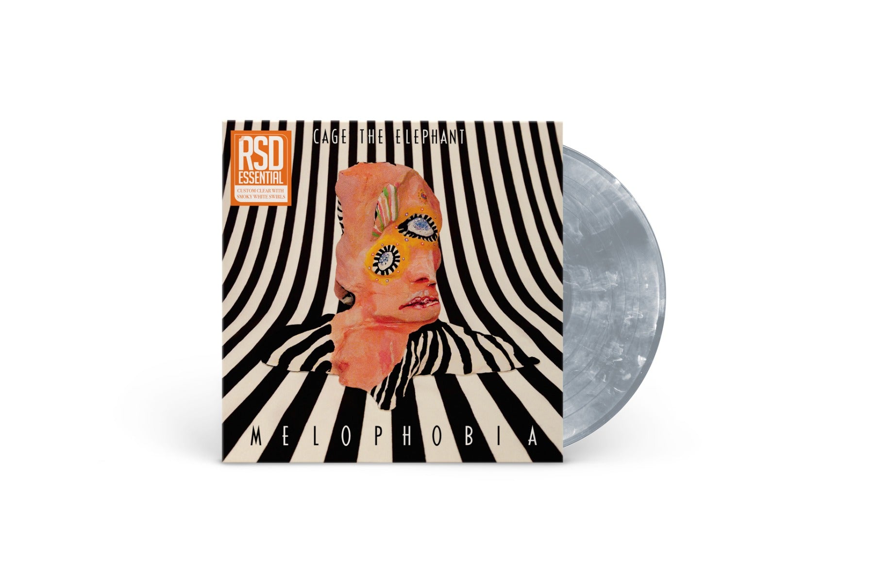 Cage The Elephant | Melophobia (Limited Edition, Custom Clear with Smoky White Swirls LP) | Vinyl