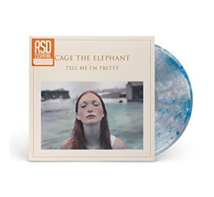Cage the Elephant | Tell Me I'm Pretty (Limited Edition, Clear with White And Blue Swirls Colored Vinyl) | Vinyl