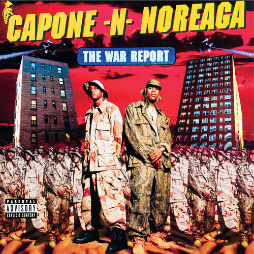 Capone-Noreaga | The War Report (Clear Vinyl with Red & Blue Splatter Vinyl) [Explicit Content] (2 LP) | Vinyl