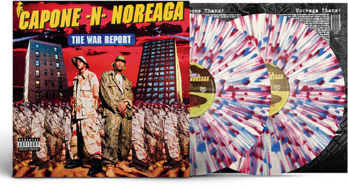 Capone-Noreaga | The War Report (Clear Vinyl with Red & Blue Splatter Vinyl) [Explicit Content] (2 LP) | Vinyl