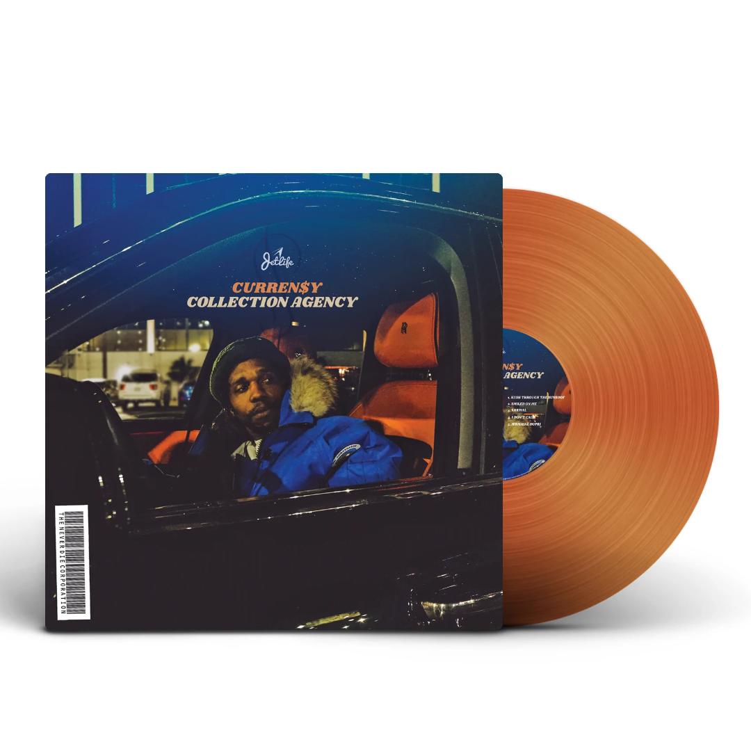 Currensy | Collection Agency (Orange Vinyl) [Explicit Content] | Vinyl