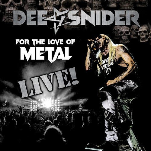 Dee Snider | For the Love of Metal (Live) (With DVD, Digital Download Card) (3 Lp's) | Vinyl