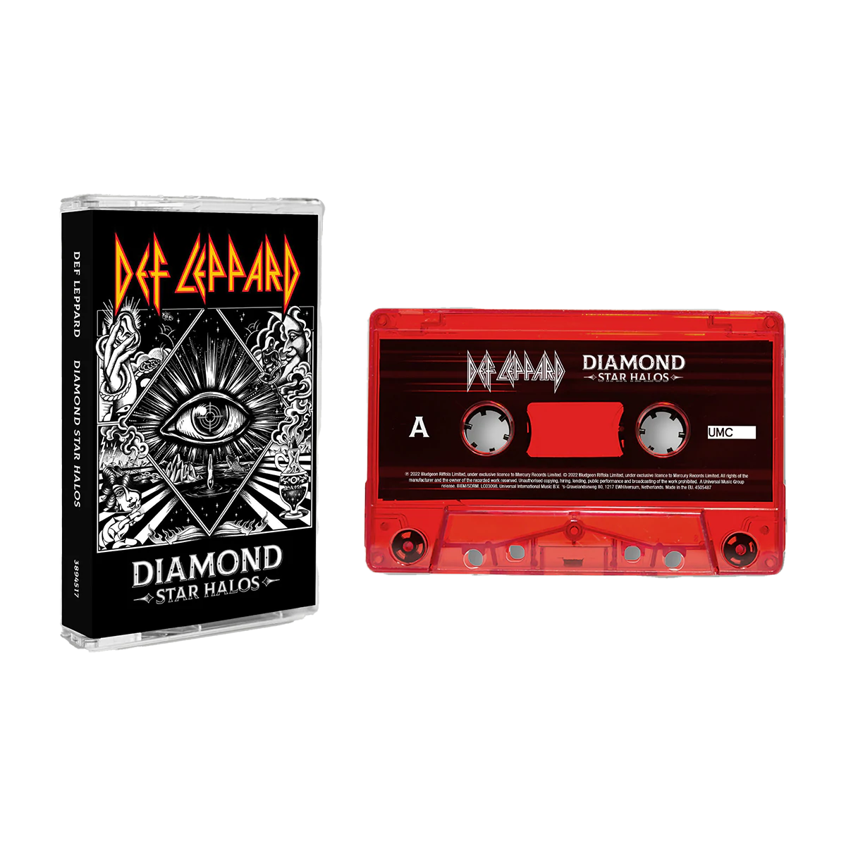 Def Leppard | Diamond Star Halos [Red Cassette] | Cassette