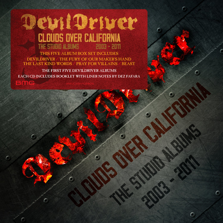 DevilDriver | Clouds Over California : The Studio Albums 2003 – 2011 | CD
