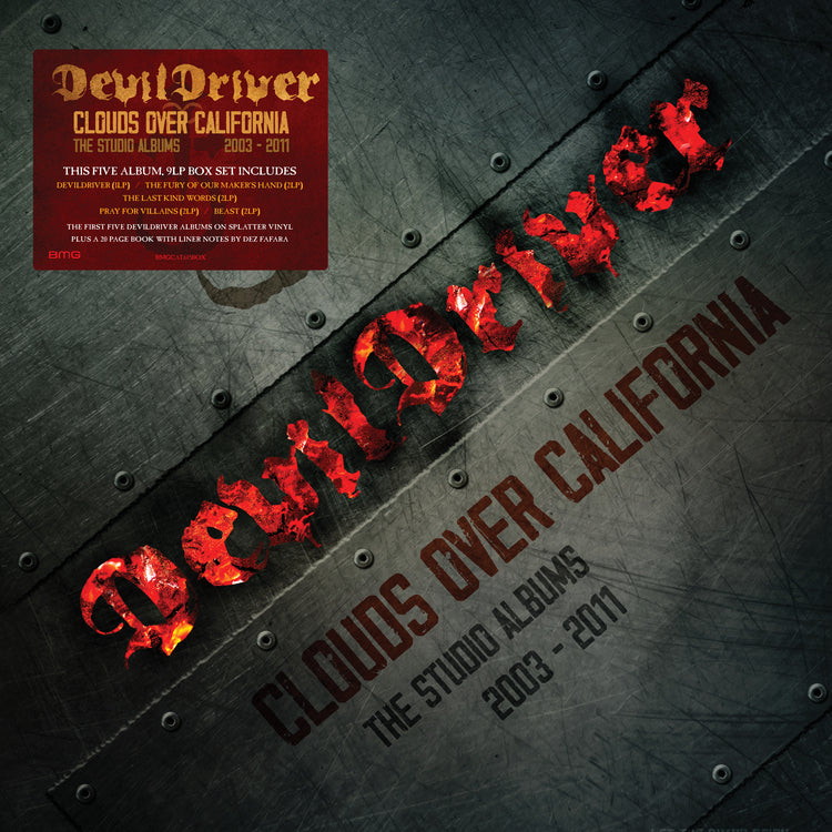DevilDriver | Clouds Over California : The Studio Albums 2003 – 2011 | Vinyl