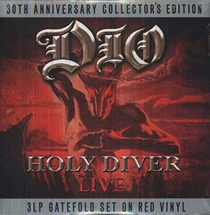 Dio | Holy Diver: Live 3LP (Red Vinyl) | Vinyl