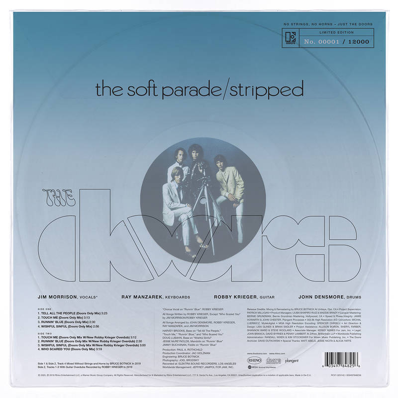 Doors, The | Soft Parade Stripped(RSD20 EX) | RSD DROP | Vinyl