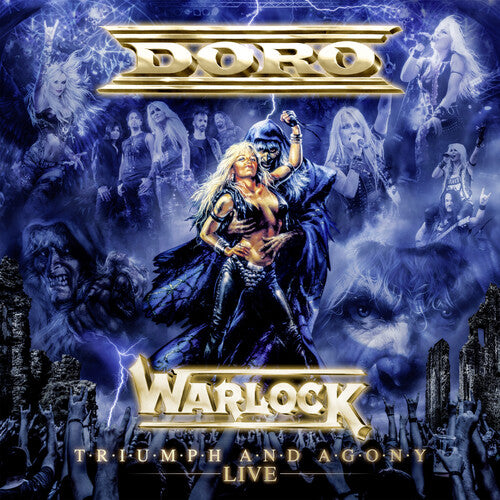 Doro | Warlock - Triumph & Agony Live (Marbled Black & White Vinyl) | Vinyl - 0