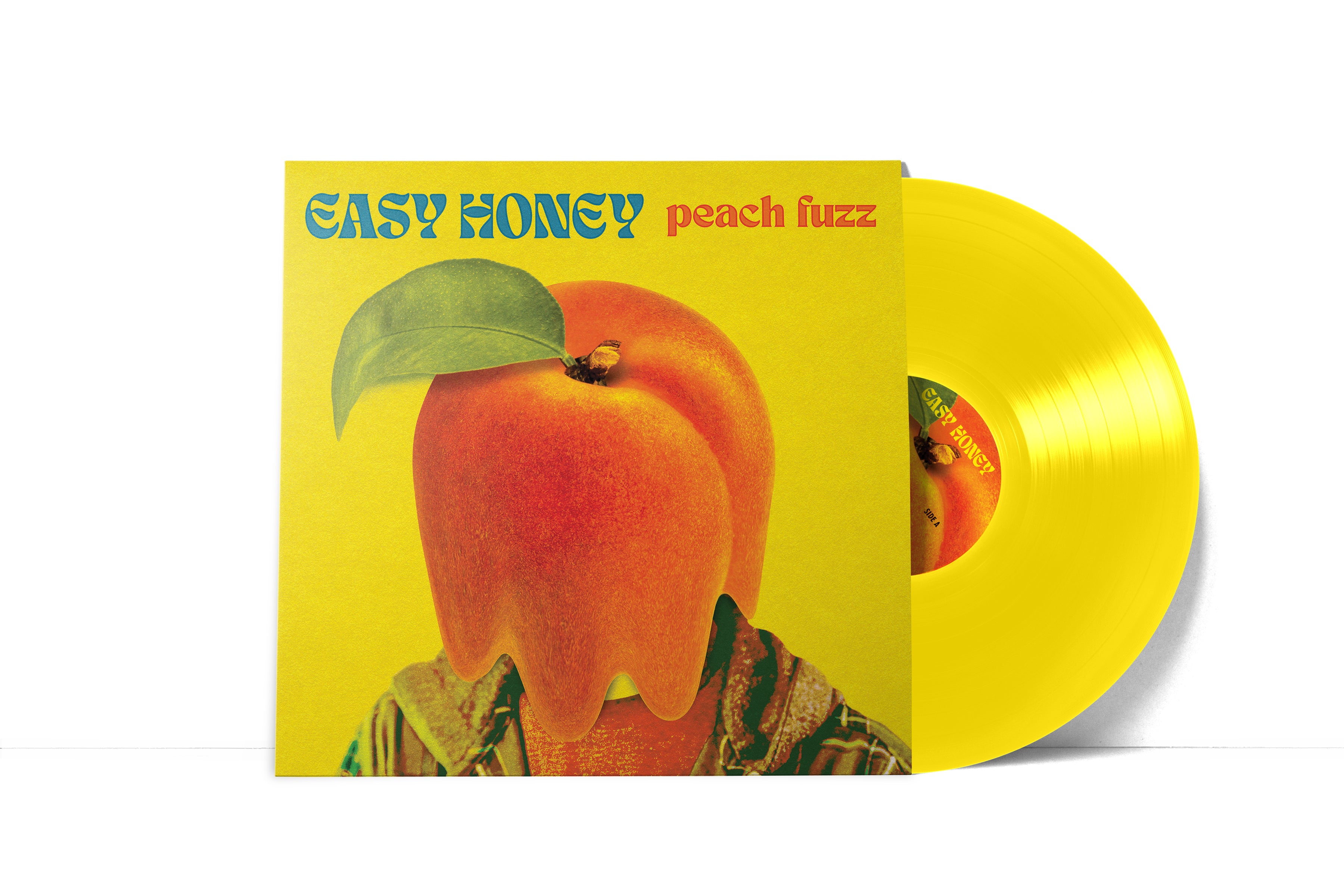 Easy Honey | Peach Fuzz (180 Gram Opaque Yellow, 100% Recyclable GVR Sound Injection Mold Pressing) | Vinyl