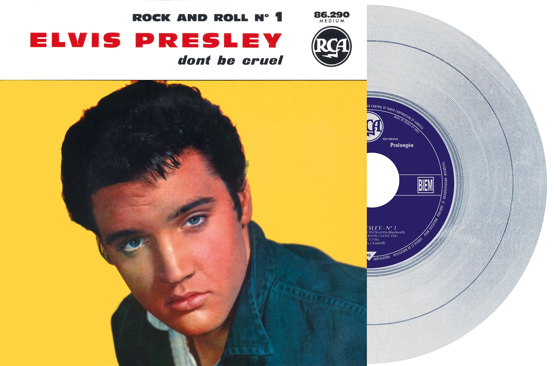 Elvis Presley | Don't Be Cruel #1 (White 7"vinyl EP) | Vinyl