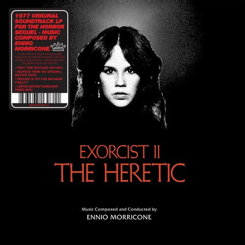 Ennio Morricone | Exorcist II: The Heretic (Original Soundtrack) Limited Ed. Orange/Black Swirl vinyl | Vinyl