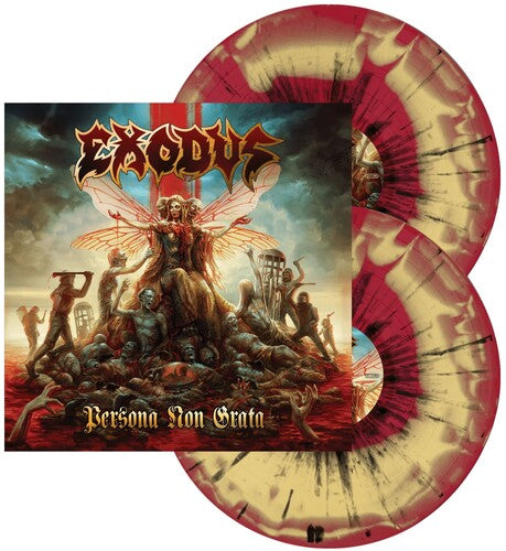 Exodus | Persona Non Grata (Red & Mustard w/ Black Splatter Vinyl) (2 Lp's) | Vinyl