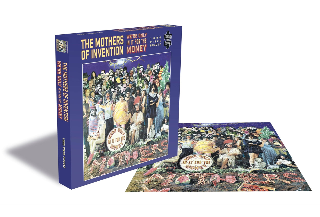 FRANK ZAPPA & THE MOTHERS OF INVENTION | WE'RE ONLY IN IT FOR THE MONEY (1000 PIECE JIGSAW PUZZLE) | - 0