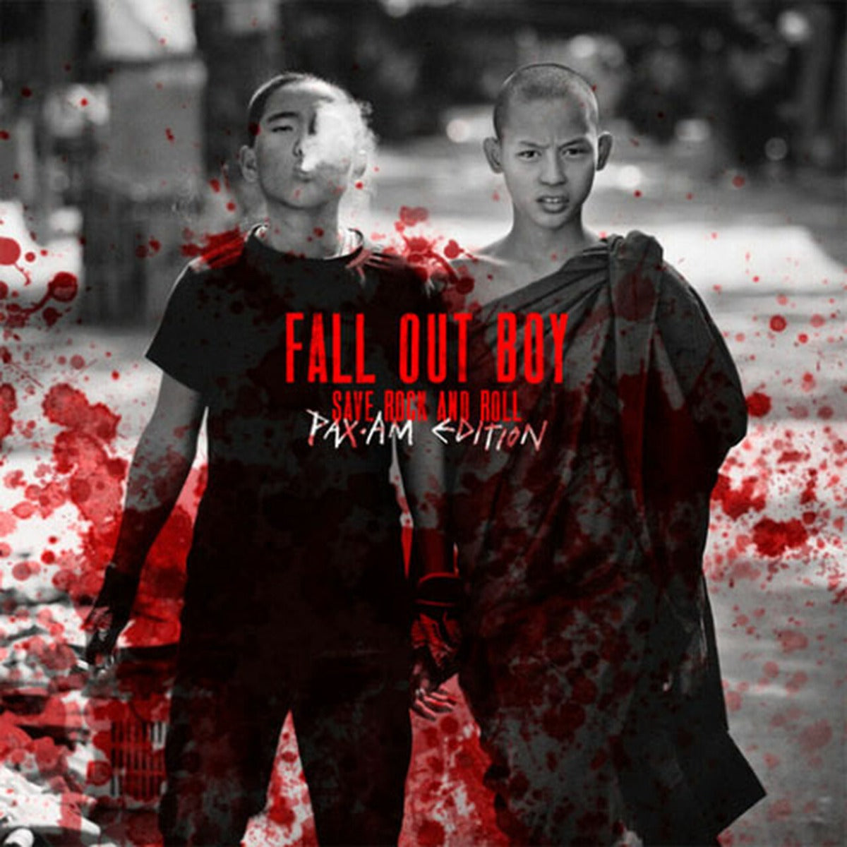 Fall Out Boy | Save Rock And Roll: Pax Am Edition (Limited Edition Red And Black Colored Vinyl) [Explicit Content] (2 Lp's) | Vinyl - 0