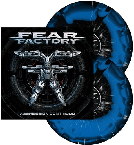 Fear Factory | Aggression Continuum (Colored Vinyl, Black, Blue, White, Gatefold LP Jacket) | Vinyl