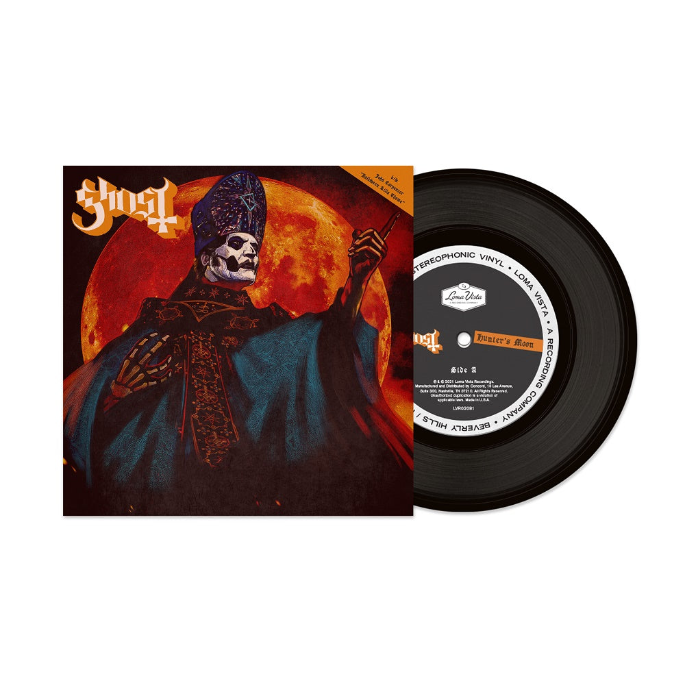 Ghost | Hunter's Moon [Midnight Black 7" Single] | Vinyl - 0
