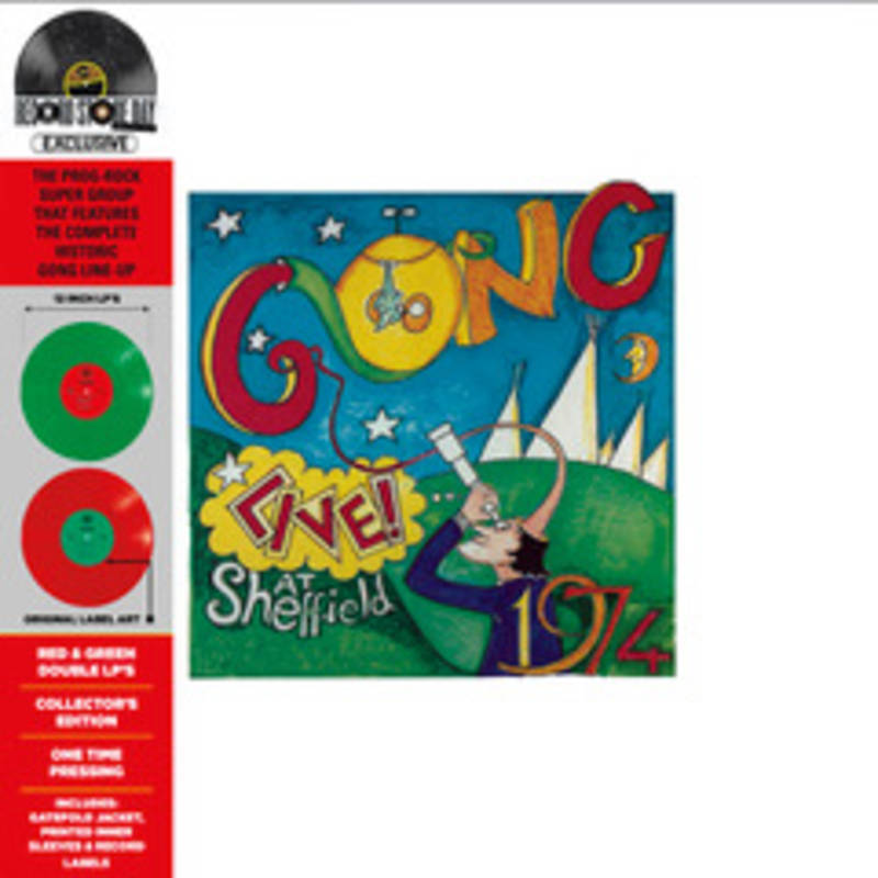 Gong | Live! At Sheffield 1974 (Colored Vinyl, Red, Green) (RSD Drop) (2 Lp's) | Vinyl