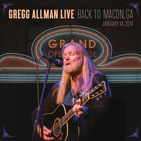 Gregg Allman | GREGG ALLMAN LIVE(LP | Vinyl