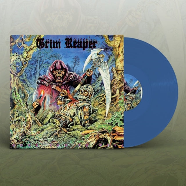 Grim Reaper | Rock You To Hell (Colored Vinyl, Blue) [Import] | Vinyl