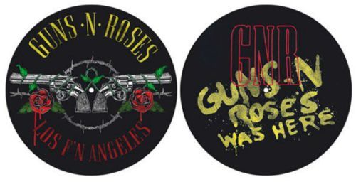Guns N Roses | Guns N Roses Los F'N Angeles / Was Here Slipmat/ Schallplattenspielerauflage | Slipmat