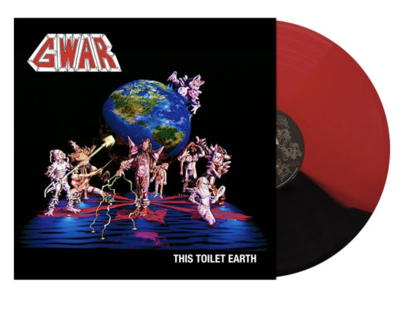 Gwar | This Toilet Earth (Red & Black Split Colored Vinyl) | Vinyl